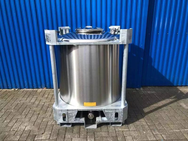 1000L Edelstahl IBC (PC1000)
