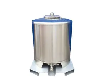 1000L Edelstahl Transportcontainer