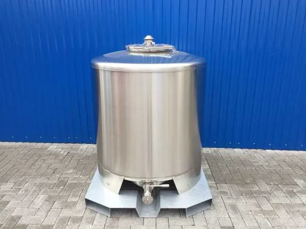 1000L Edelstahl Transportcontainer
