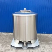 1000L Edelstahl Transportcontainer