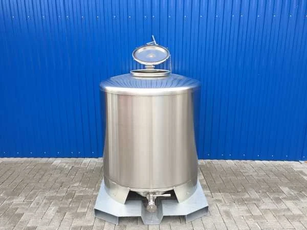 1000L Edelstahl Transportcontainer