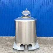 1000L Edelstahl Transportcontainer