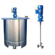 1150L Edelstahl Rührwerksbehälter mit Becherrührwerk
