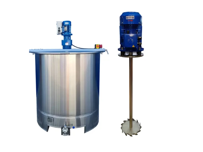 1150L Edelstahl Rührwerksbehälter mit Dissolver