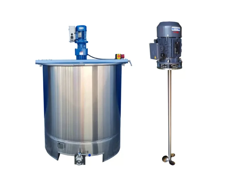 1150L Edelstahl Rührwerksbehälter mit Propellerrührwerk