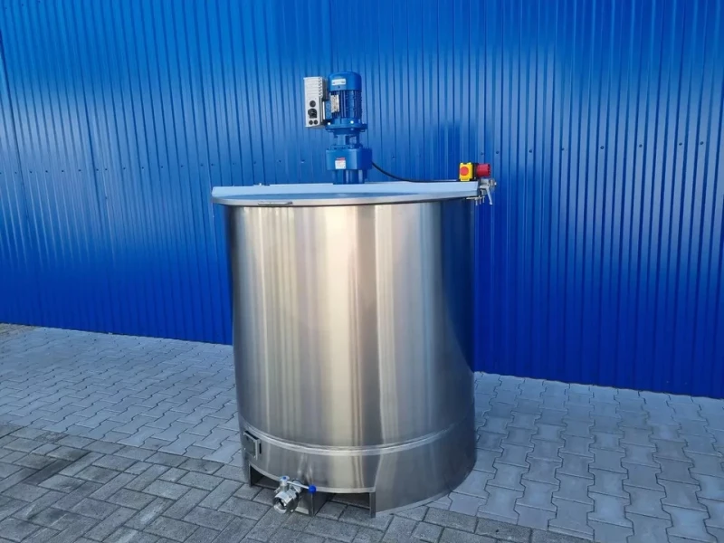 1150L Edelstahl Rührwerksbehälter mit Propellerrührwerk
