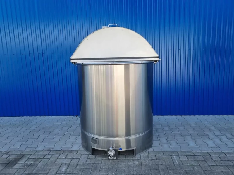 1150L Edelstahl Rührwerksbehälter mit Propellerrührwerk