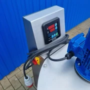 123l Elektrisch beheizter Edelstahl-Rührwerksbehälter mit digitaler Heizungssteuerung und Propellerrührwerk