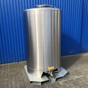 1528L Edelstahl Transportcontainer