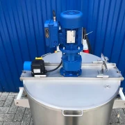 152l Elektrisch beheizter Edelstahl-Rührwerksbehälter mit digitaler Steuerung und BecherrührwerkPropellerrührwerk