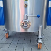 152l Elektrisch beheizter Edelstahl-Rührwerksbehälter mit Propellerrührwerk