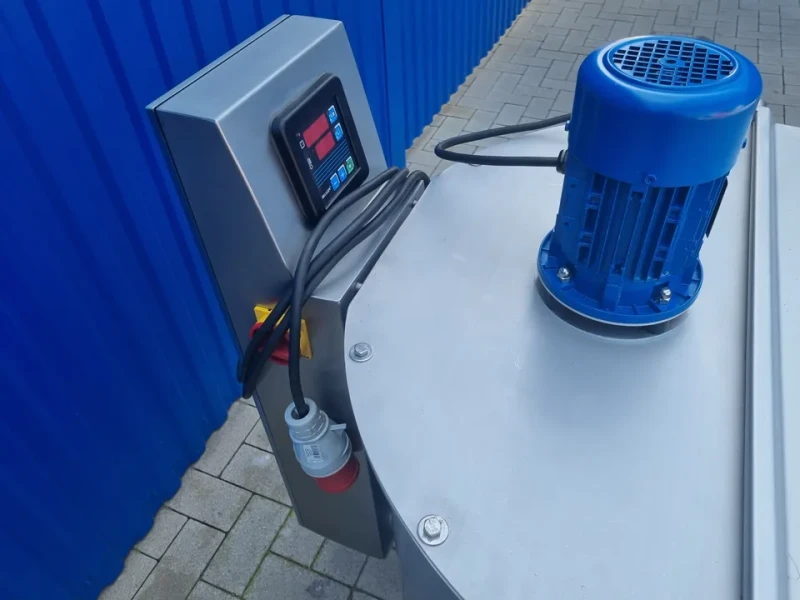 152l Elektrisch beheizter Edelstahl-Rührwerksbehälter mit Propellerrührwerk