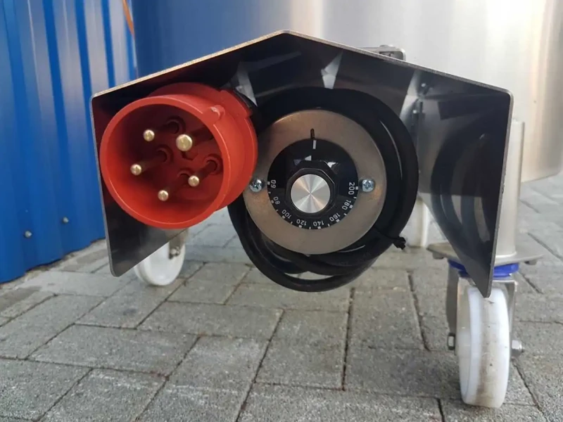 152l Elektrisch beheizter Edelstahl-Rührwerksbehälter mit Propellerrührwerk
