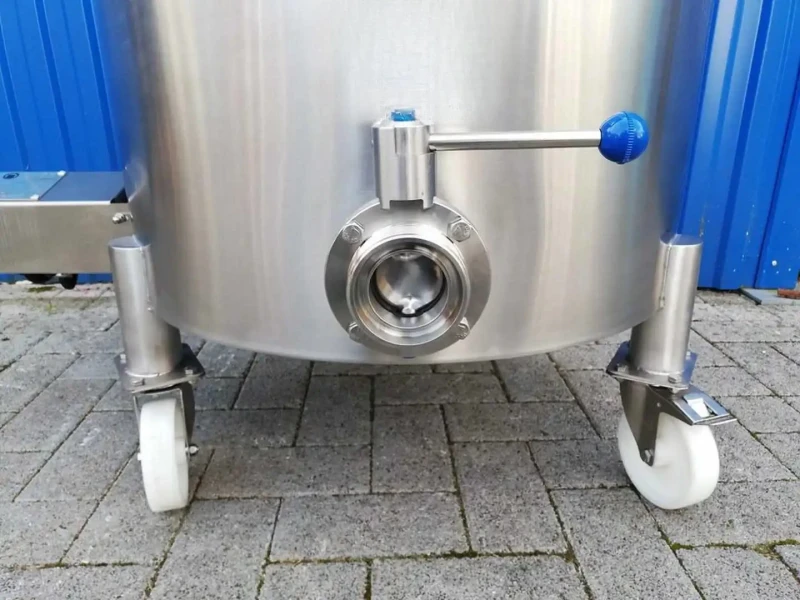 152l Elektrisch beheizter Edelstahl-Rührwerksbehälter mit Propellerrührwerk