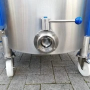 152l Elektrisch beheizter Edelstahl-Rührwerksbehälter mit Propellerrührwerk