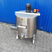 152l Elektrisch beheizter Edelstahl-Rührwerksbehälter mit Propellerrührwerk