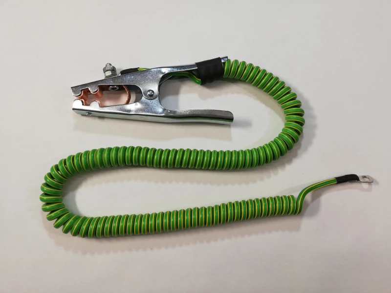 Spiralkabel 16mm² mit Erdungszange