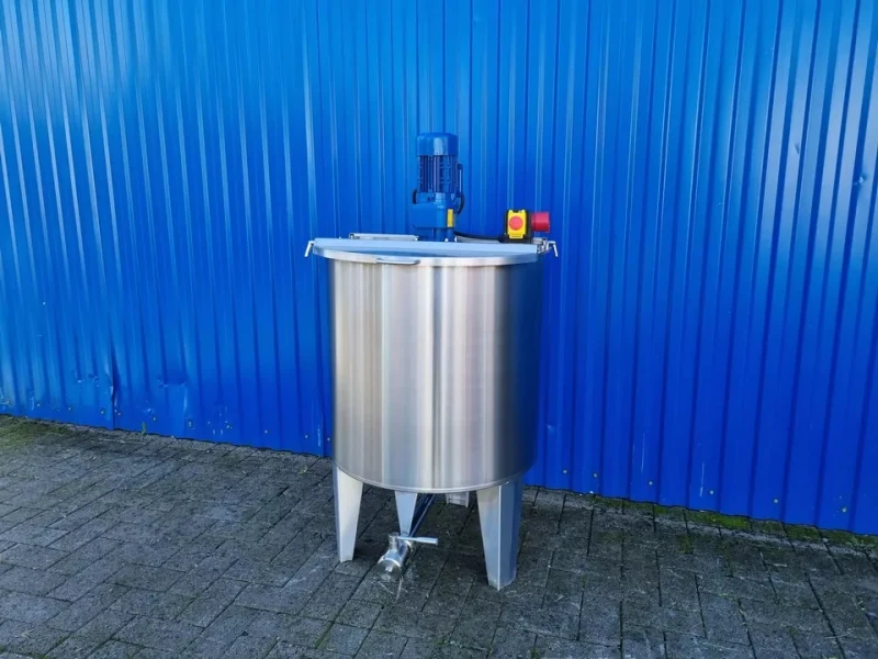 221L isolierter heiz-/kühlbarer Rührwerksbehälter mit Ankerrührwerk
