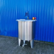 221L isolierter heiz-/kühlbarer Rührwerksbehälter mit Ankerrührwerk