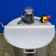 221L isolierter heiz-/kühlbarer Rührwerksbehälter mit Propellerrührwerk