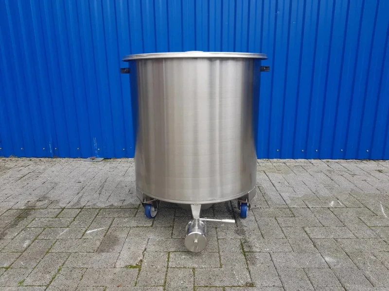 222L Edelstahl Rollbehälter (COR200A)