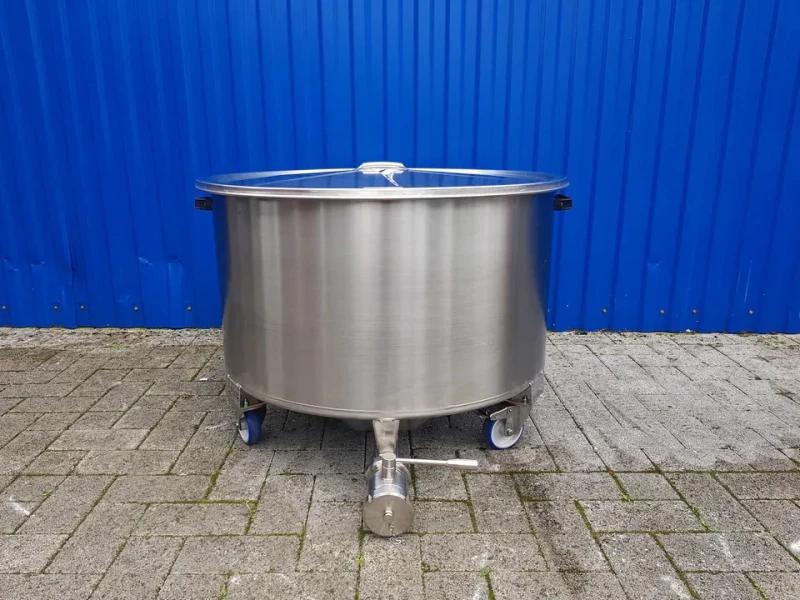 233L Edelstahl Rollbehälter /COR200B)