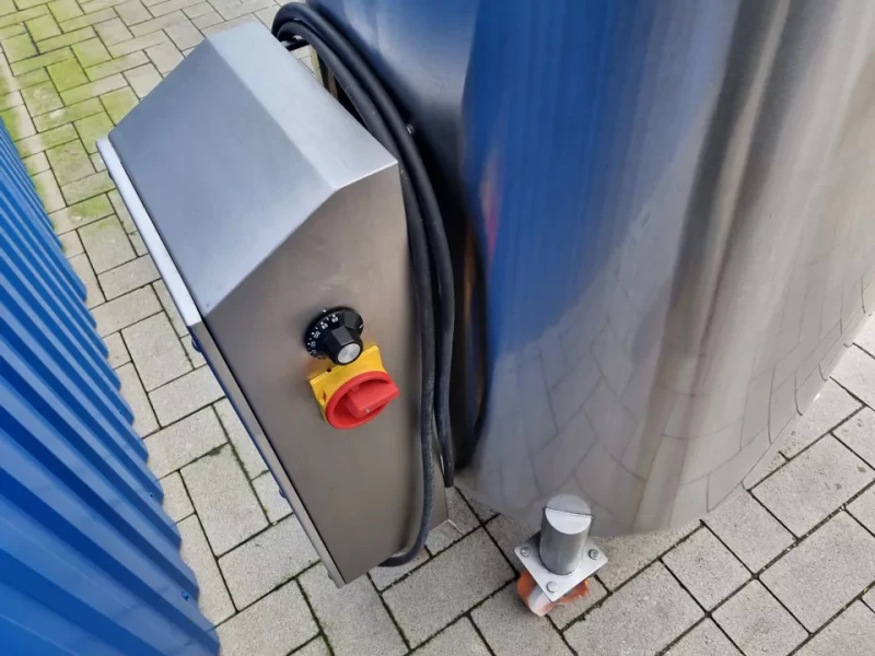 250L elektrisch beheizter Edelstahl-Rührwerksbehälter mit Propellerrührwerk