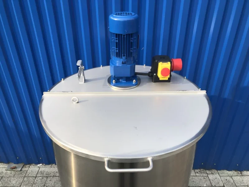 287L Edelstahl Rührwerksbehälter mit Balkenrührwerk