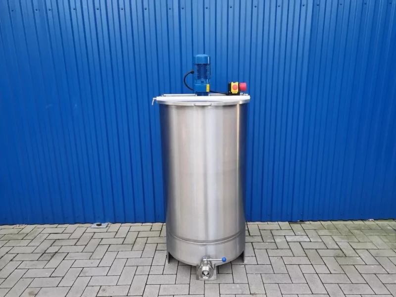 337L Edelstahlbehälter mit Ankerrührwerk