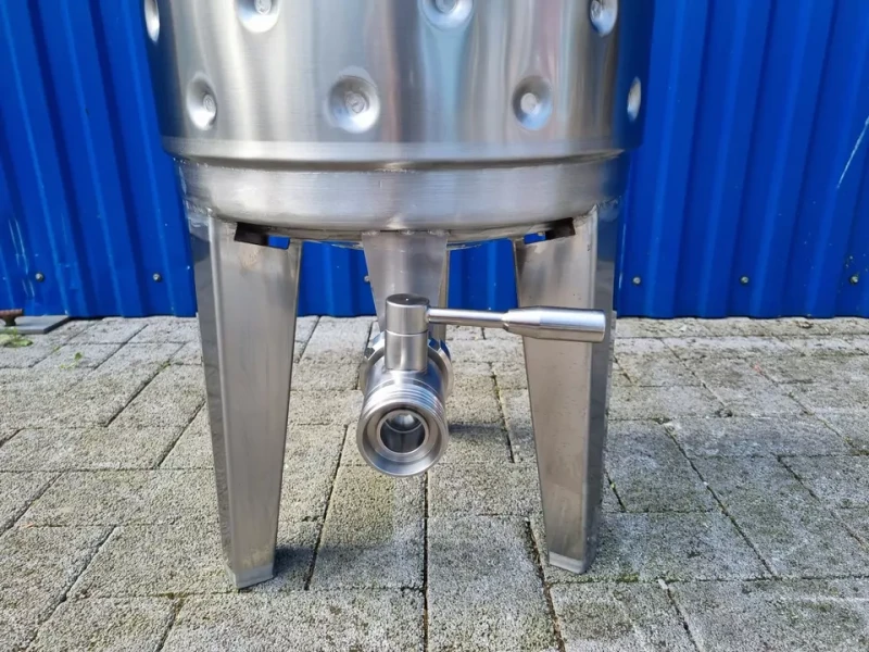 57L heiz-/kühlbarer Edelstahlbehälter mit Thermoplate und Propellerrührwerk