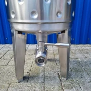 57L heiz-/kühlbarer Edelstahlbehälter mit Thermoplate und Propellerrührwerk