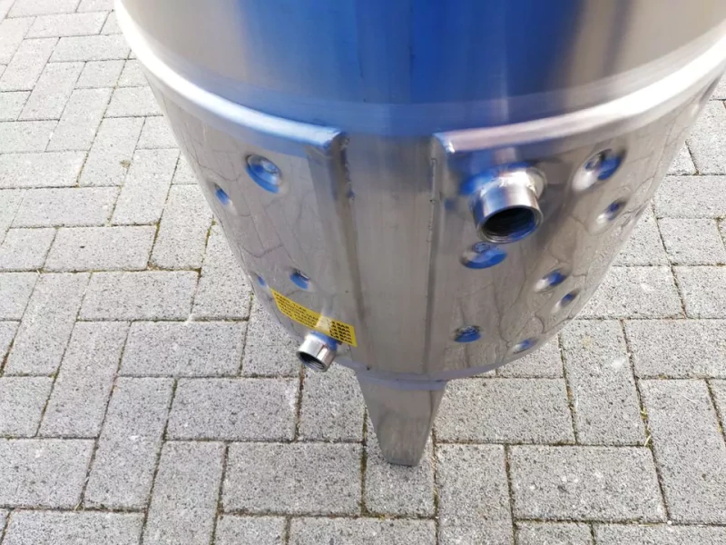 57L heiz-/kühlbarer Edelstahlbehälter mit Thermoplate und Propellerrührwerk