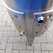 57L heiz-/kühlbarer Edelstahlbehälter mit Thermoplate und Propellerrührwerk