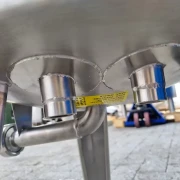 57L isolierter heiz-/kühlbarer Rührwerksbehälter mit Propellerrührwerk