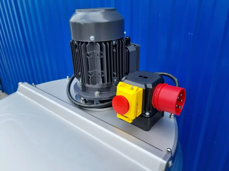 109L isolierter heiz-/kühlbarer Rührwerksbehälter mit Propellerrührwerk