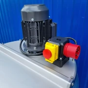 109L isolierter heiz-/kühlbarer Rührwerksbehälter mit Propellerrührwerk