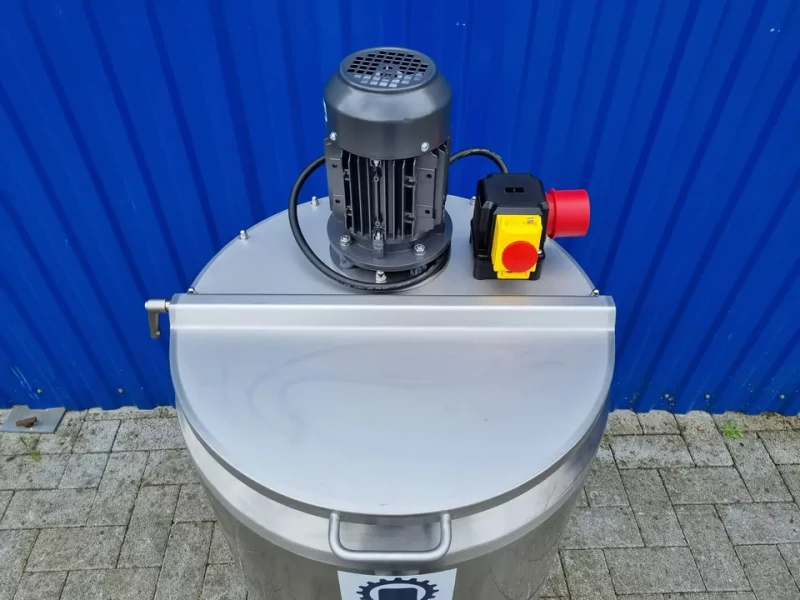 109L isolierter heiz-/kühlbarer Rührwerksbehälter mit Propellerrührwerk