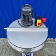 109L isolierter heiz-/kühlbarer Rührwerksbehälter mit Propellerrührwerk