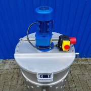 109L heiz-/kühlbarer Edelstahl Rührwerksbehälter mit Becherrührwerk
