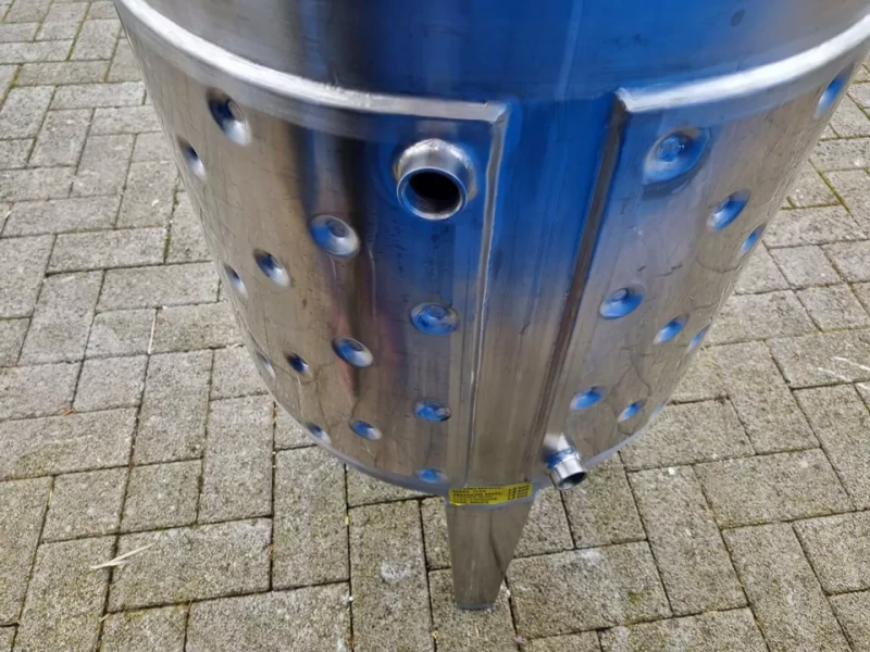 109L heiz-/kühlbarer Edelstahl Rührwerksbehälter mit Becherrührwerk