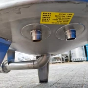 221L isolierter heiz-/kühlbarer Rührwerksbehälter mit Ankerrührwerk
