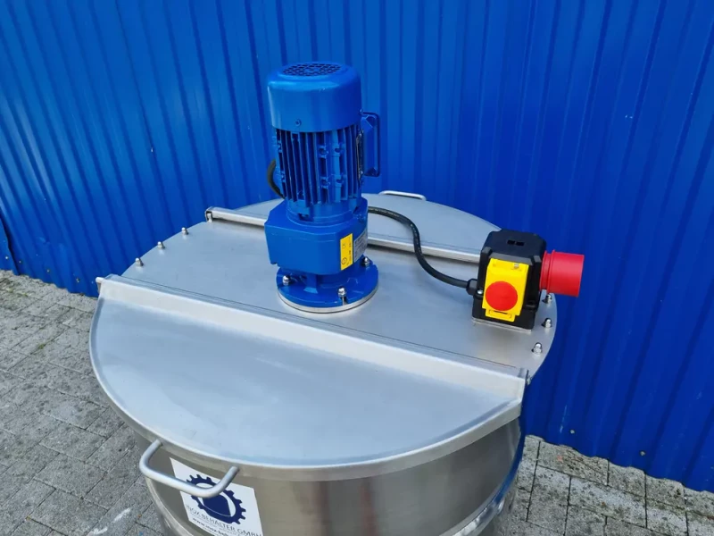 221L heiz-/kühlbarer Edelstahlbehälter mit Thermoplate und Becherrührwerk