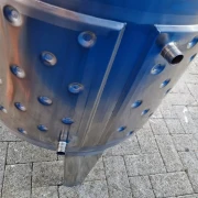 221L heiz-/kühlbarer Edelstahlbehälter mit Thermoplate und Becherrührwerk