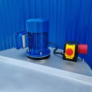 221L heiz-/kühlbarer Edelstahlbehälter mit Thermoplate und Propellerrührwerk