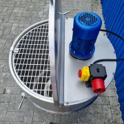 221L heiz-/kühlbarer Edelstahlbehälter mit Thermoplate und Propellerrührwerk