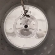221L heiz-/kühlbarer Edelstahlbehälter mit Thermoplate und Propellerrührwerk