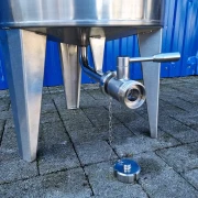 109L Edelstahl Rührwerksbehälter mit Dissolver