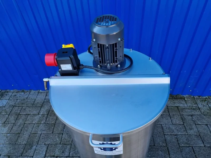 109L Edelstahl Rührwerksbehälter mit Dissolver