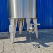 162L Edelstahl Rührwerksbehälter mit Dissolver