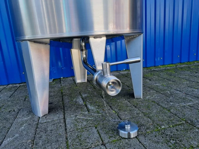 221L Edelstahl Rührwerksbehälter mit Ankerrührwerk